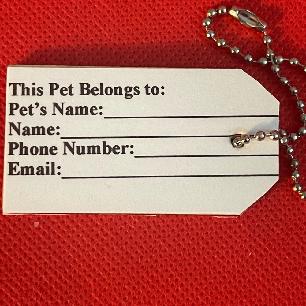 Pet Lost Tag ID (“Cat”)